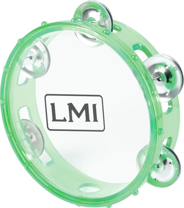 LMI Transparent Tambourine with Head