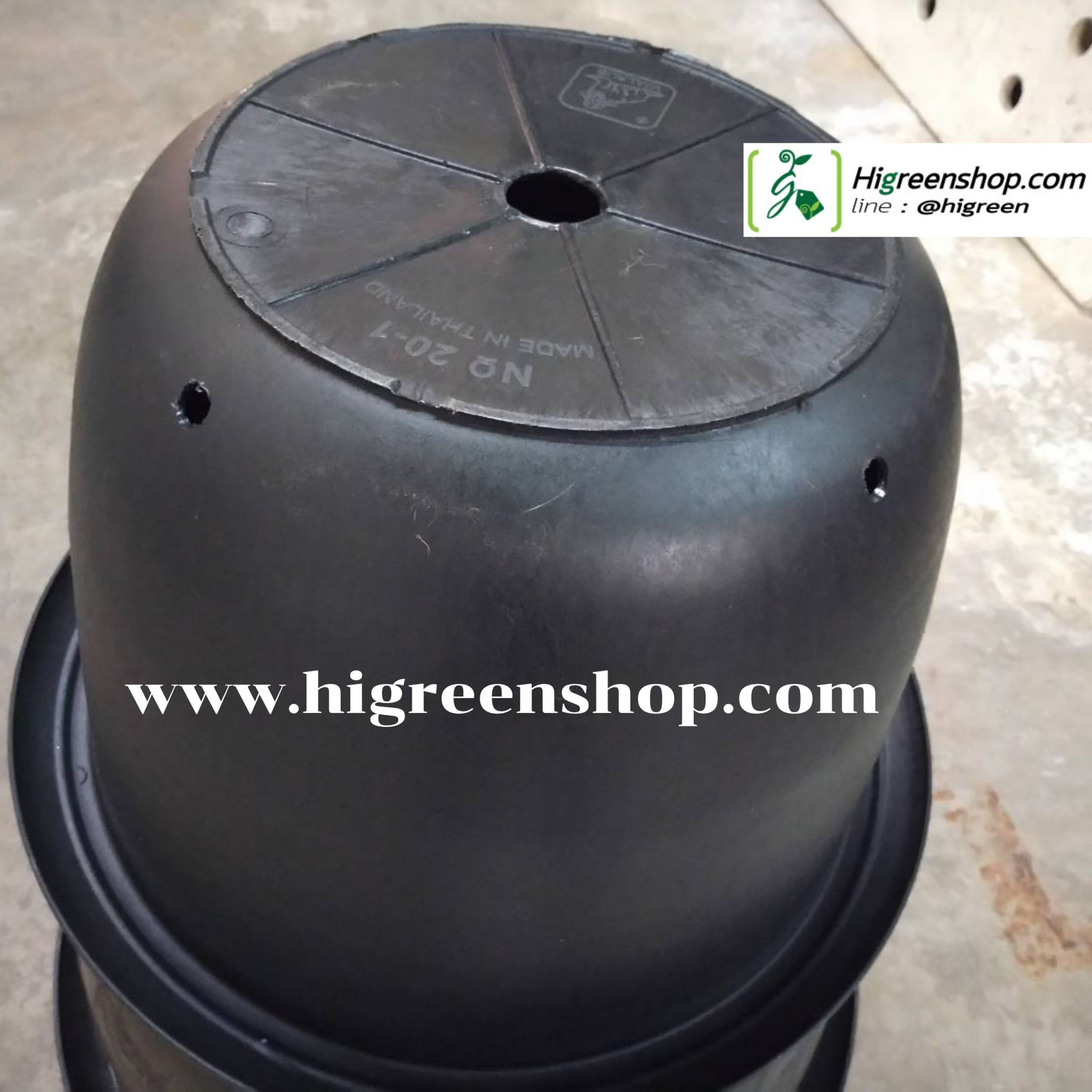 กระถางดำ ขนาด 20 นิ้ว 50 ใบ / กระสอบ