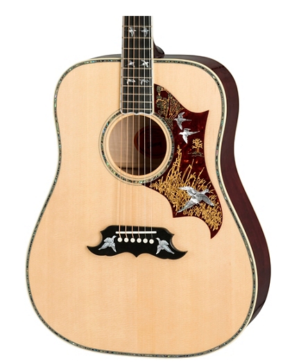Gibson Doves In Flight Acoustic Guitar Antique Natural