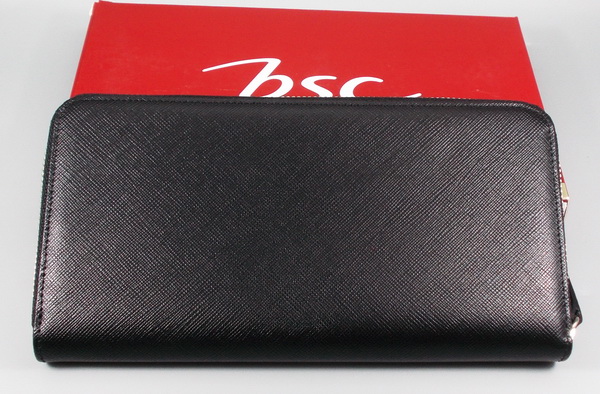 กระเป๋าสตางค์ bsc ดำ ใหม่ แท้