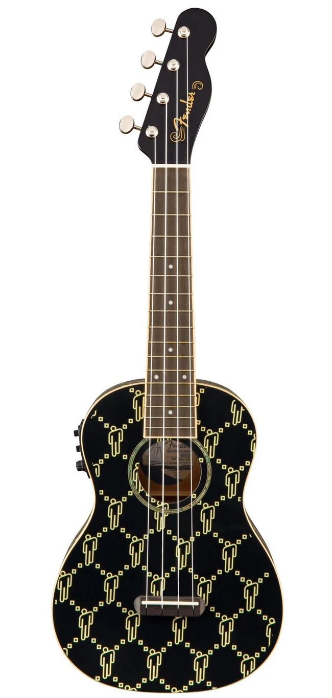 Fender Billie Eilish Ukulele Black Matte