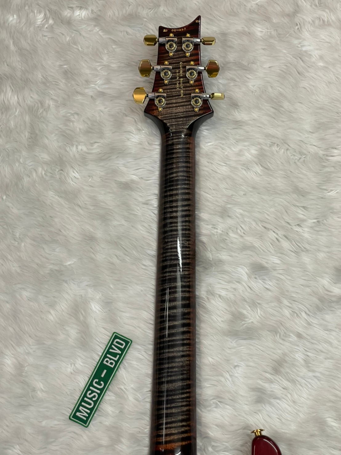 PRS Wood Library 10 Top Special 22 Flame Neck Brazilian Rosewood Charcoal Cherry MB Exclusive