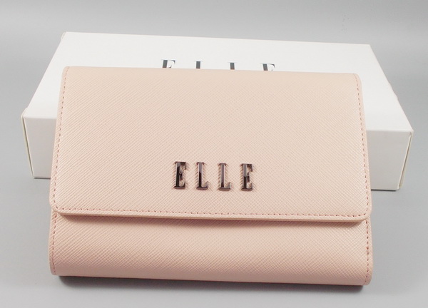 กระเป๋าสตางค์ ELLE เบจ ใหม่ แท้