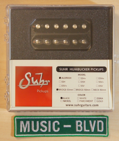 Suhr Pickups Aldrich 53mm (Bridge, Black)