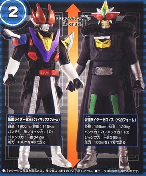 Masked Rider Den-O Climax Form & Zeronos vega form : Play Hero VS Kamen Rider Battle Set Den-O Climax Battle (แท้)