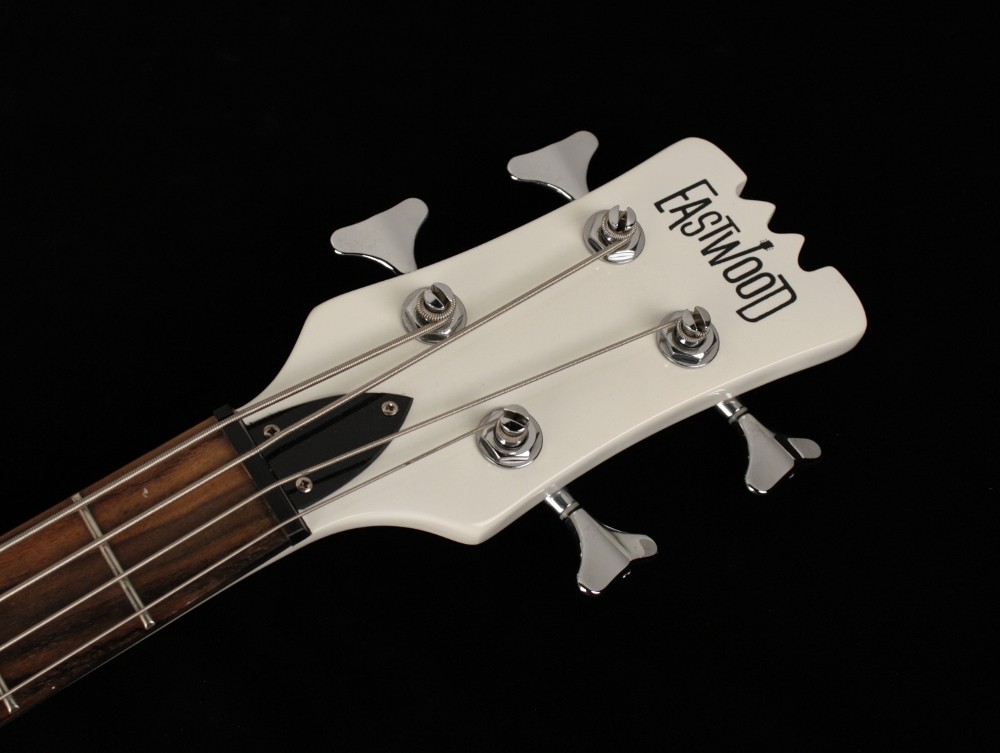 Eastwood Hi-Flyer Bass - White