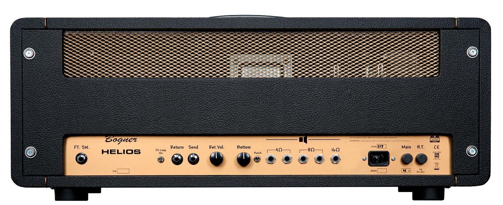 Bogner Helios 50W Tube Guitar Amp Head Black