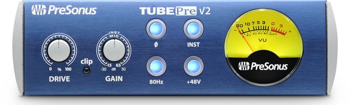 PreSonus TubePre V2 Single-Channel Tube Preamplifier/DI Box