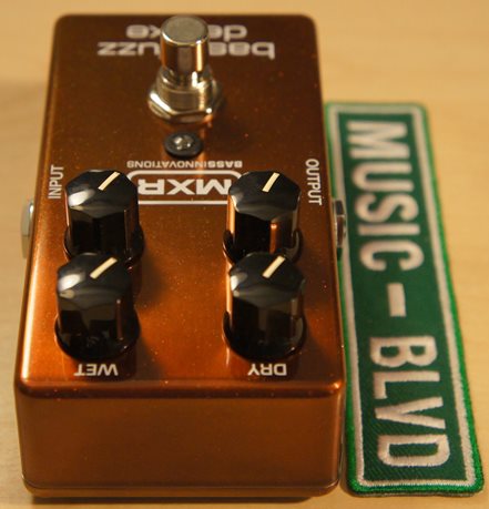 MXR Deluxe Bass Fuzz Effects Pedal
