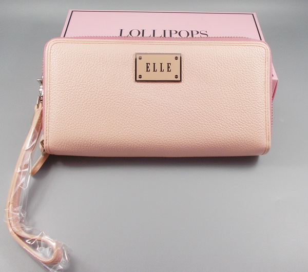 กระเป่าสตางค์ ELLE ชมพู-โอรส ใหม่ แท้