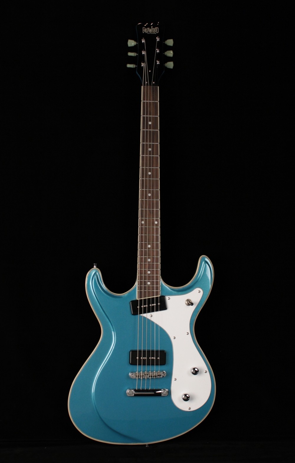 Eastwood Sidejack Baritone Std - Metallic Blue