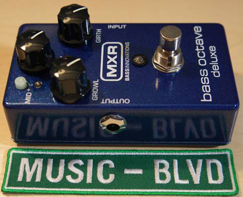 MXR M288 Bass Octave Deluxe Effects Pedal (Blue Sparkle)
