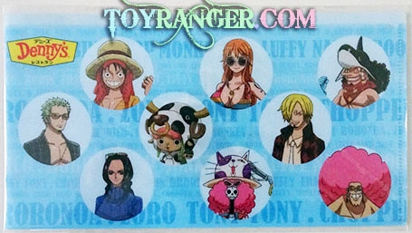 มินิแฟ้ม One Piece Film Z x Dennys (แท้)