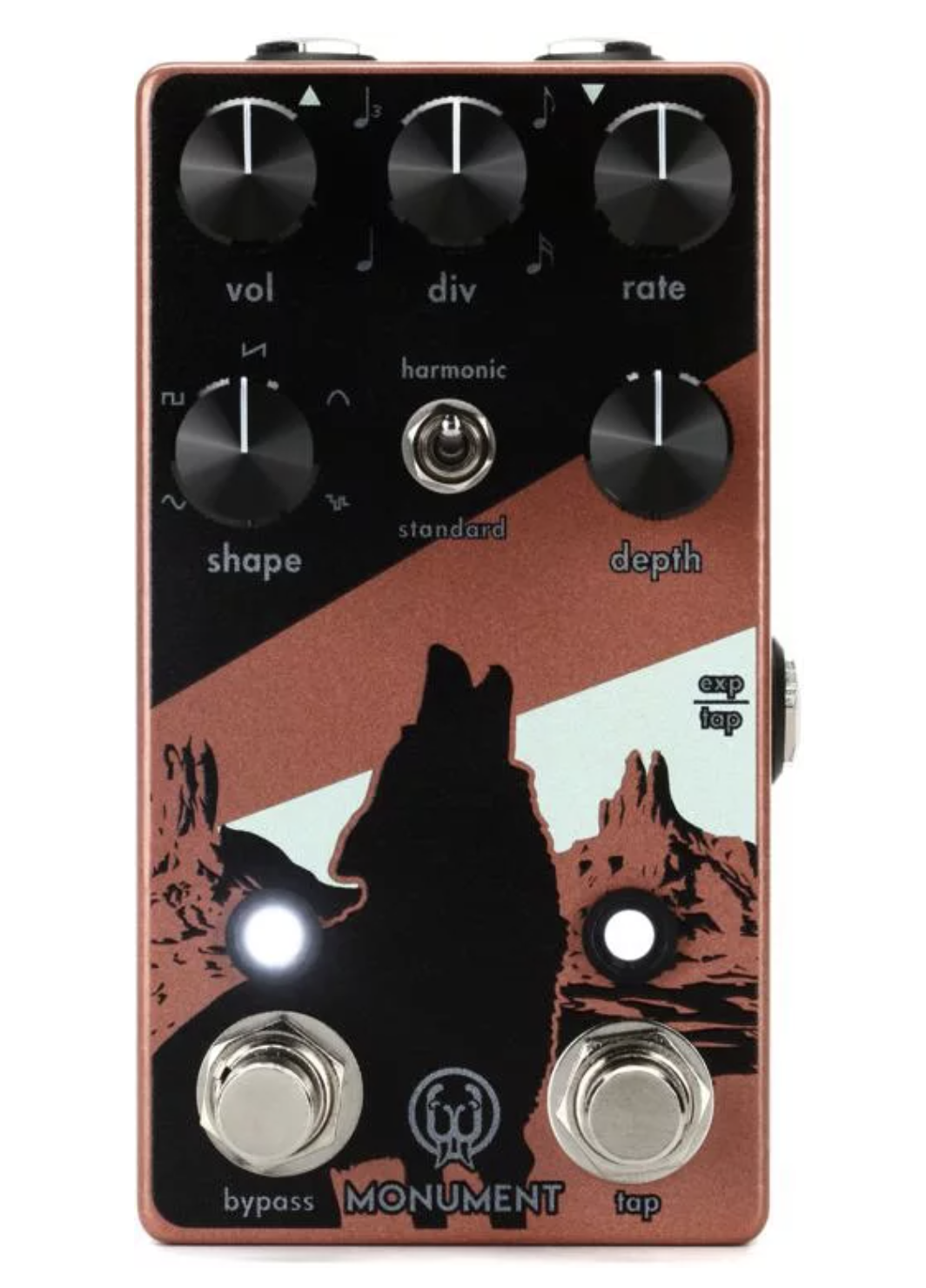Walrus Audio Monument Harmonic Tap Tremolo Pedal V2