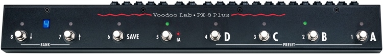 Voodoo Lab PX-8 Plus True Bypass, Programmable, 8-loop Pedal Switcher