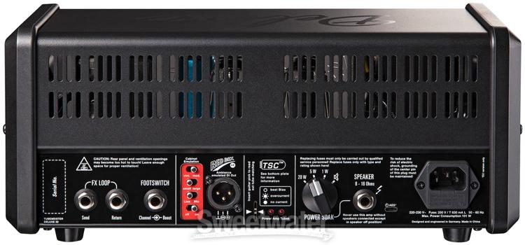 Hughes & Kettner Tubemeister 20 Deluxe - 20W Tube Head with Red Box DI