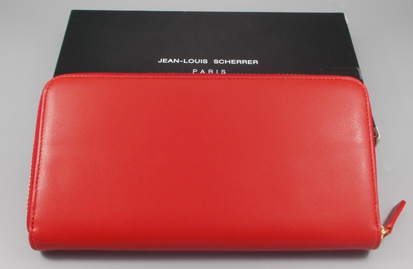 กระเป๋าสตางค์ JEAN-LOUIS SCHERRER แดง ใหม่ แท้