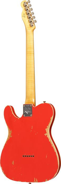 Fender Custom Shop Limited Road Show Telecaster Custom Dale Wilson Masterbuilt Electric Guitar Fiesta Red