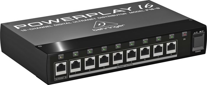 Behringer POWERPLAY P16D 16-Channel Digital ULTRANET Distributor