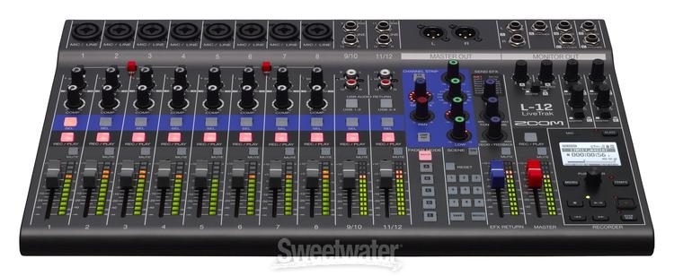 Zoom LiveTrak L-12 Digital Mixer