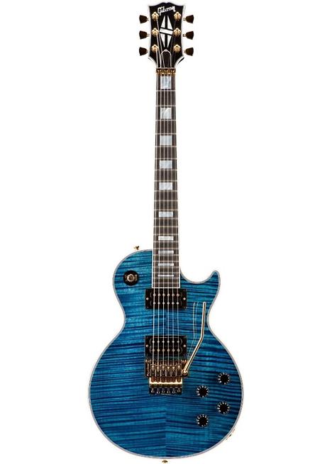 Gibson Custom 2015 Les Paul Axcess Custom Electric Guitar - Peacock