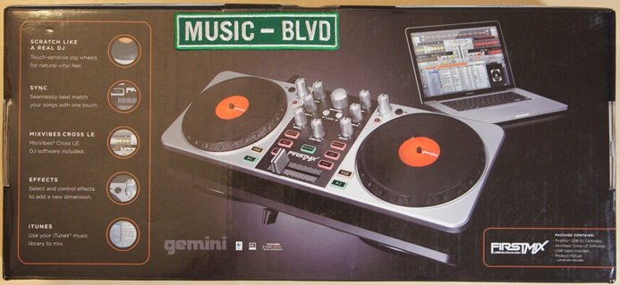 Gemini Firstmix DJ Software Controller