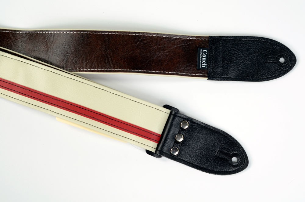 Couch Straps RX016 Racer X - White w/Red