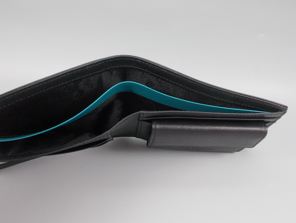 กระเป่าสตางค์ Guy Laroche ดำ-ฟ้า ใหม่ แท้