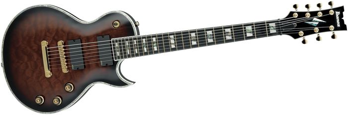 Ibanez ARZIR27FB Iron Label ARZ Series 7 String Electric Guitar Dark Brown Sunburst