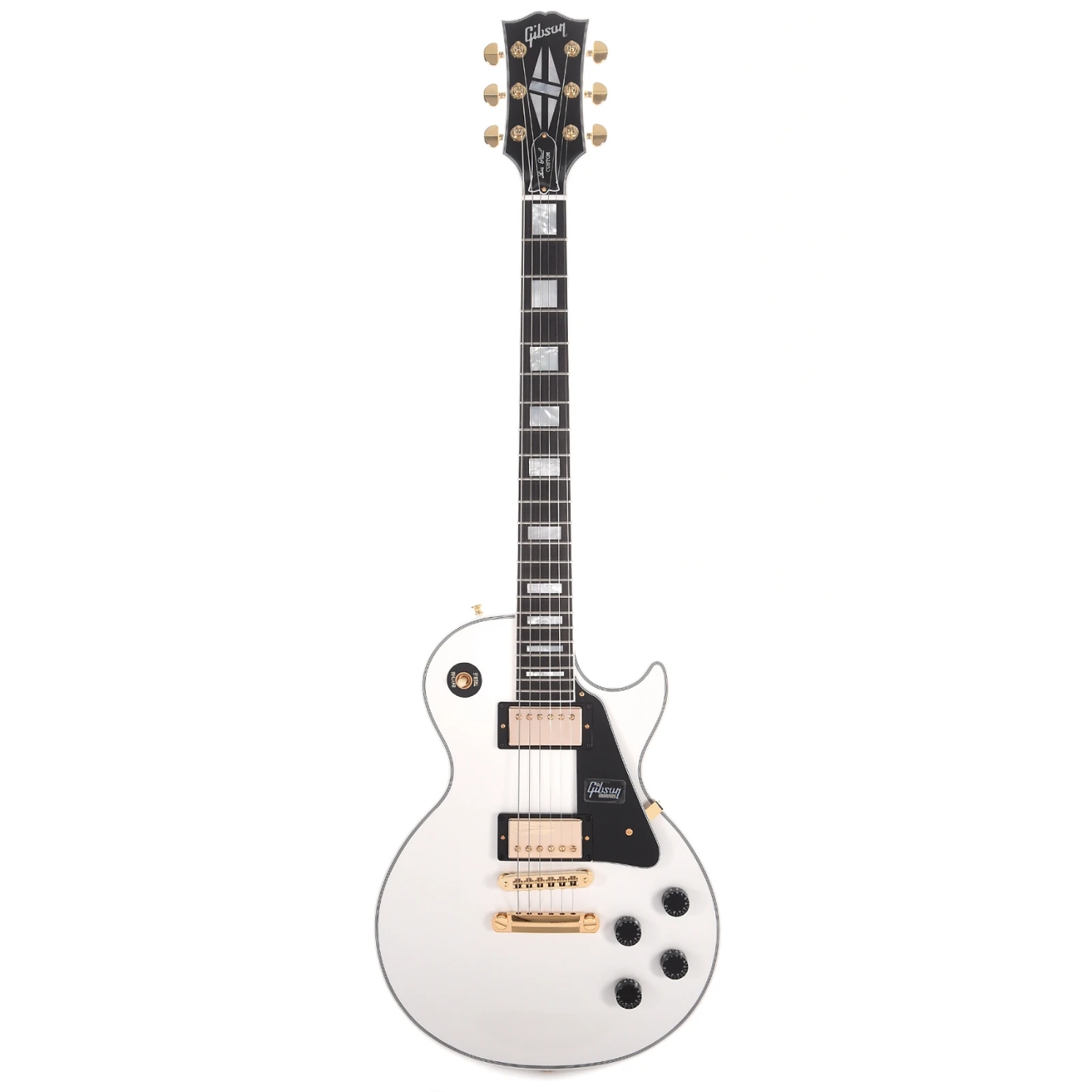 Gibson Custom Shop Les Paul Custom Alpine White Gloss 2019 NAMM Show Display
