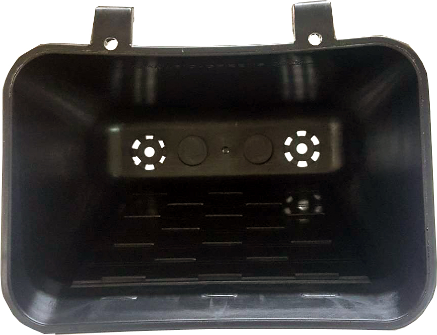 กระถางต้นไม้สวนแนวตั้ง ขนาดใหญ่ สีดำ