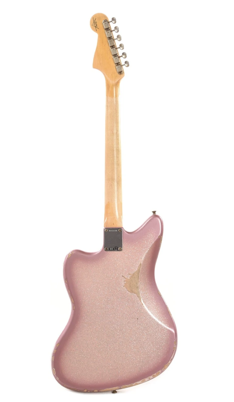 Fender Custom Shop 1962 Jazzmaster "Chicago Special" Relic Super Faded Shell Pink/Burgundy Mist Sparkle Burst