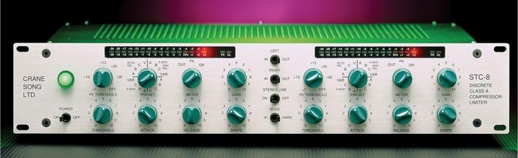 Crane Song STC-8 Discrete Class-A Compressor/Peak Limiter