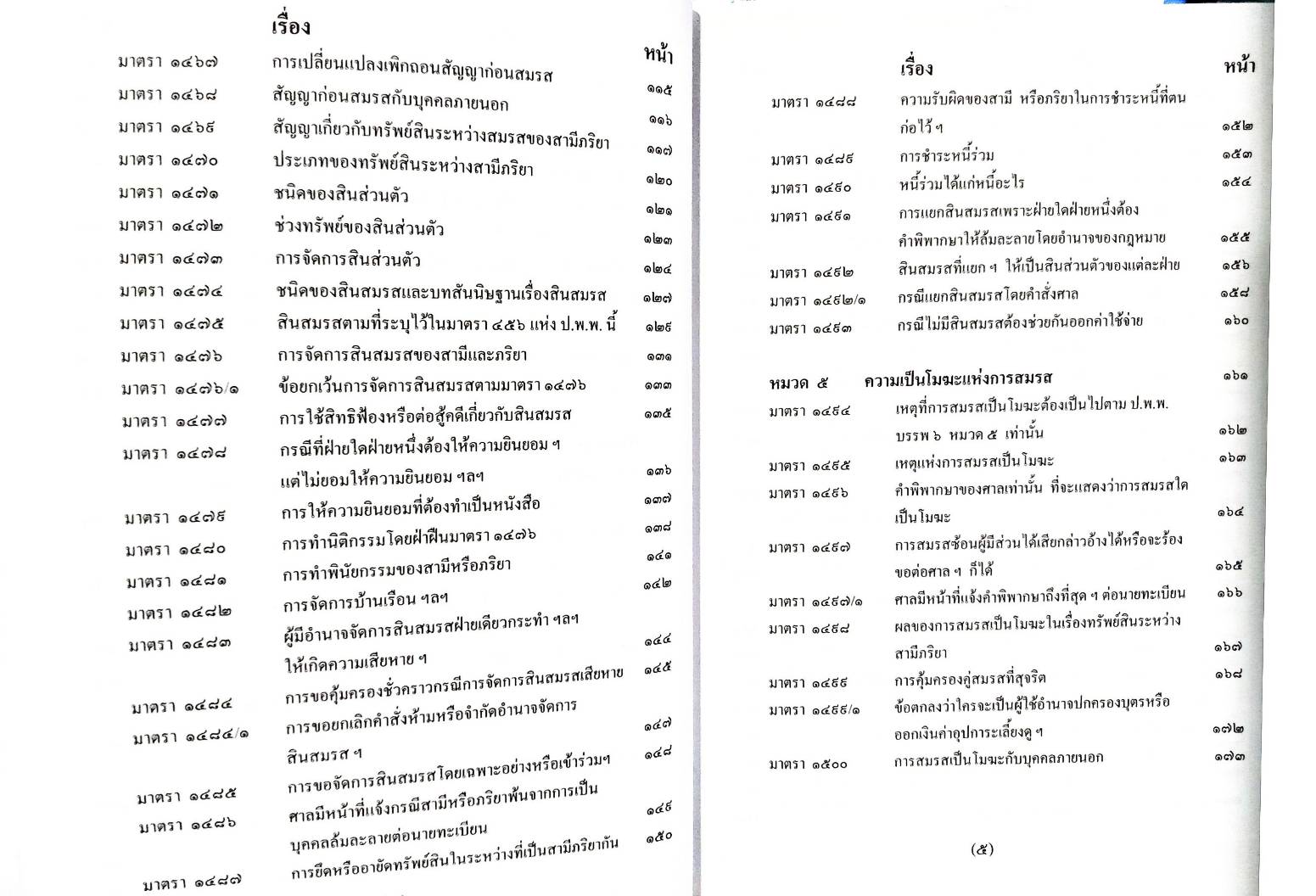 ย่อหลักกฎหมายครอบครัว ตาม ป.แพ่ง บรรพ 5 (5G 01)