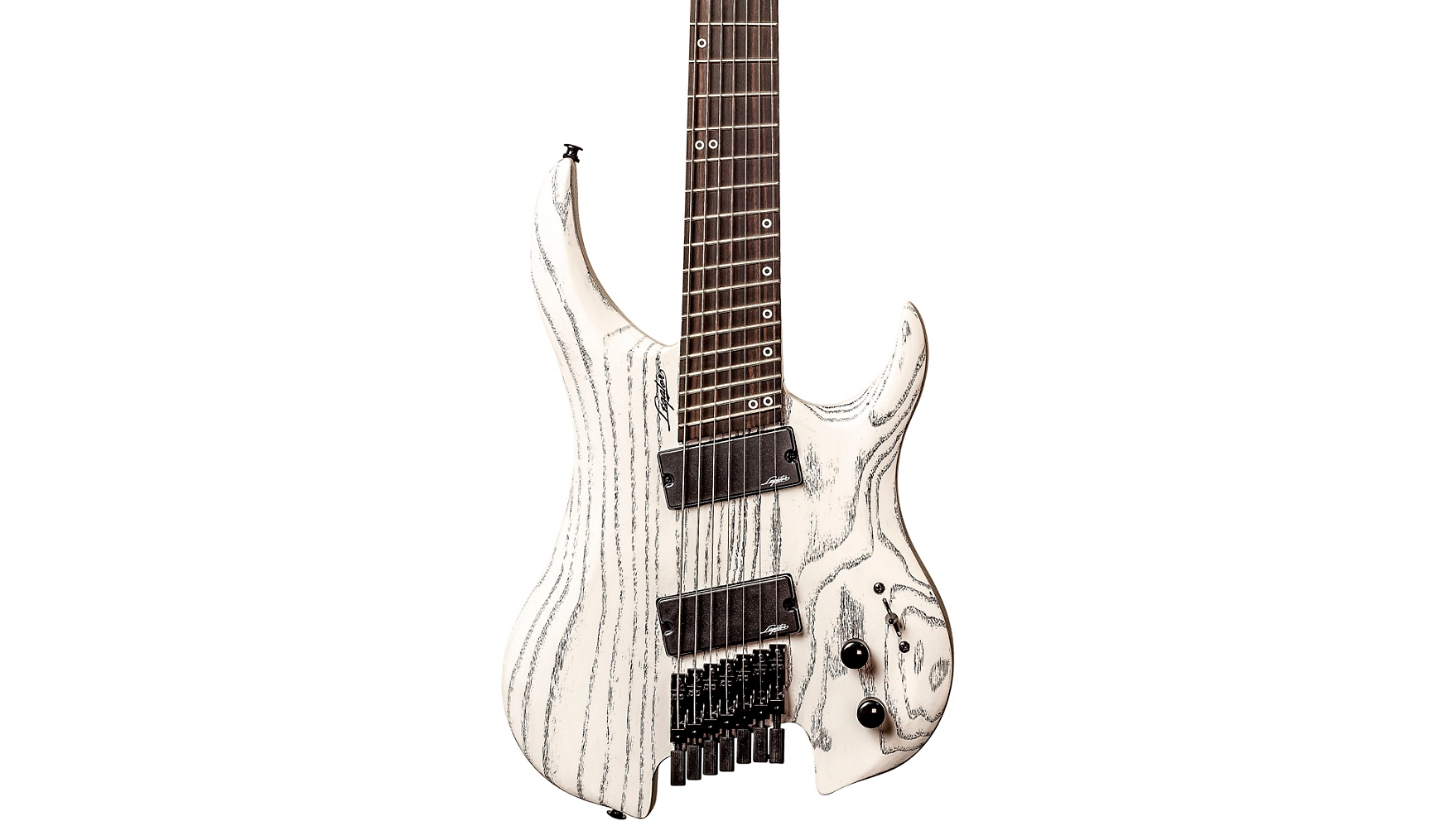 Legator Ghost Performance 7 Multi-Scale Electric Guitar White Ash