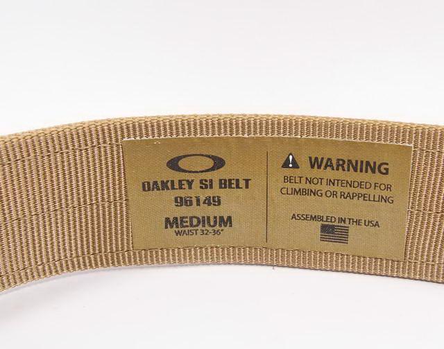 เข็มขัด OAKLEY SI Belt Coyote รหัสสินค้า SKU-00245 3,600.00 บาท
