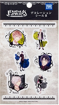 สติ๊กเกอร์ใส DIABOLIK LOVERS B (แท้)