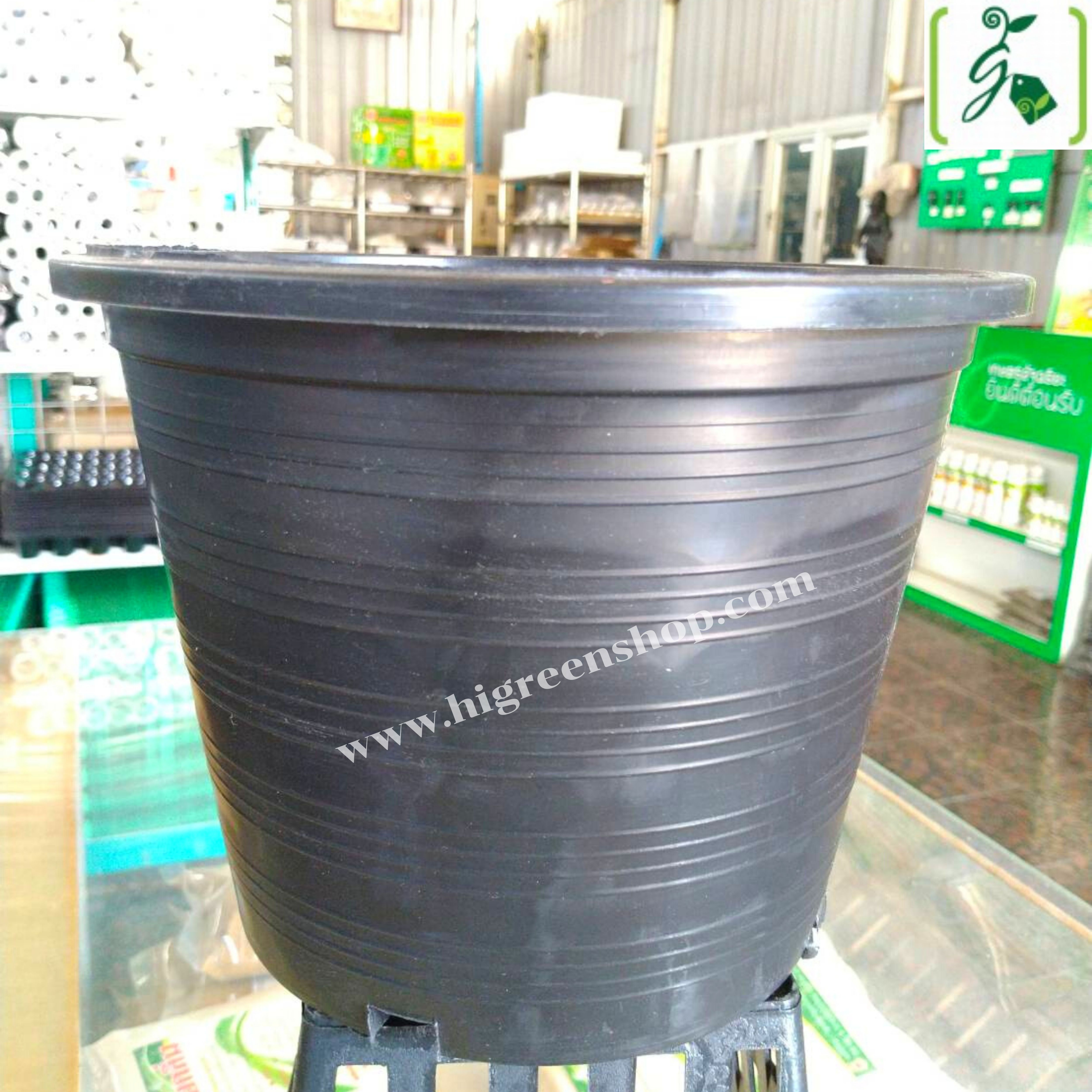 Aกระถางดำ ขนาด 6 นิ้ว 1000 ใบ / กระสอบ