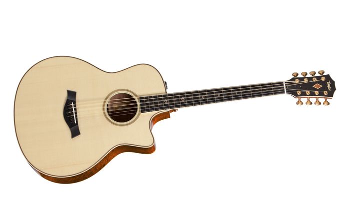 Taylor 2012 Fall Limited 8-String Baritone Sapele Acoustic-Electric Guitar Natural
