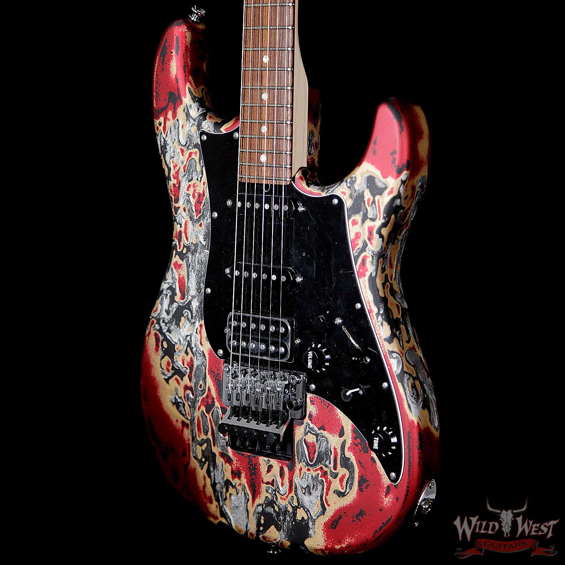 James Tyler Studio Elite Burning Water 2K with Floyd Rose Bridge and Pau Ferro Fretboard