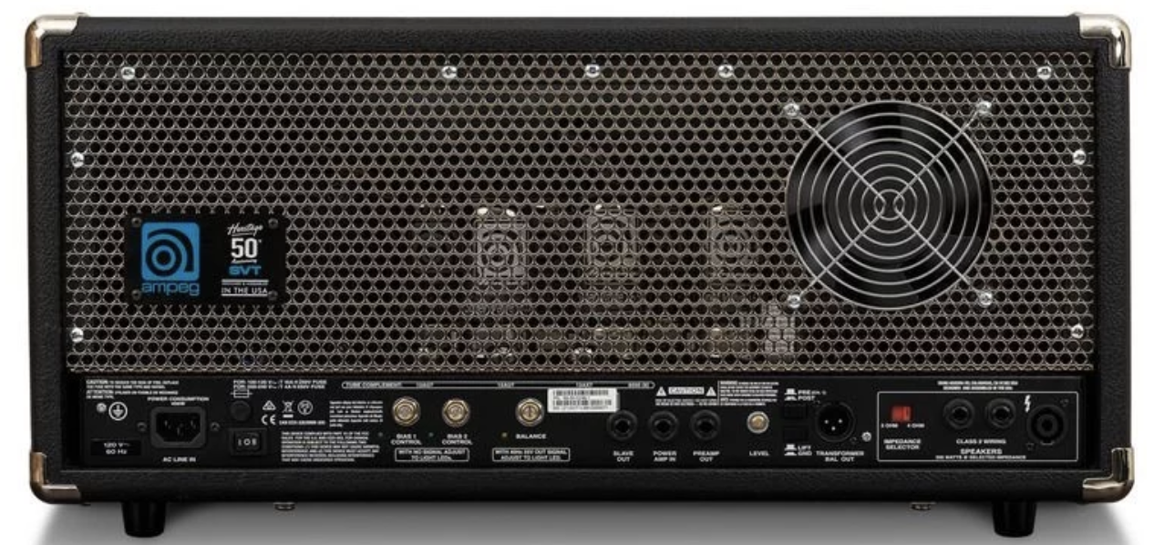 Ampeg Heritage 50th Anniversary SVT 300-watt Tube Bass Head