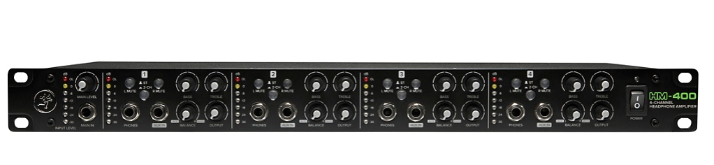 Mackie HM-400 4-Channel Headphone Amplifier
