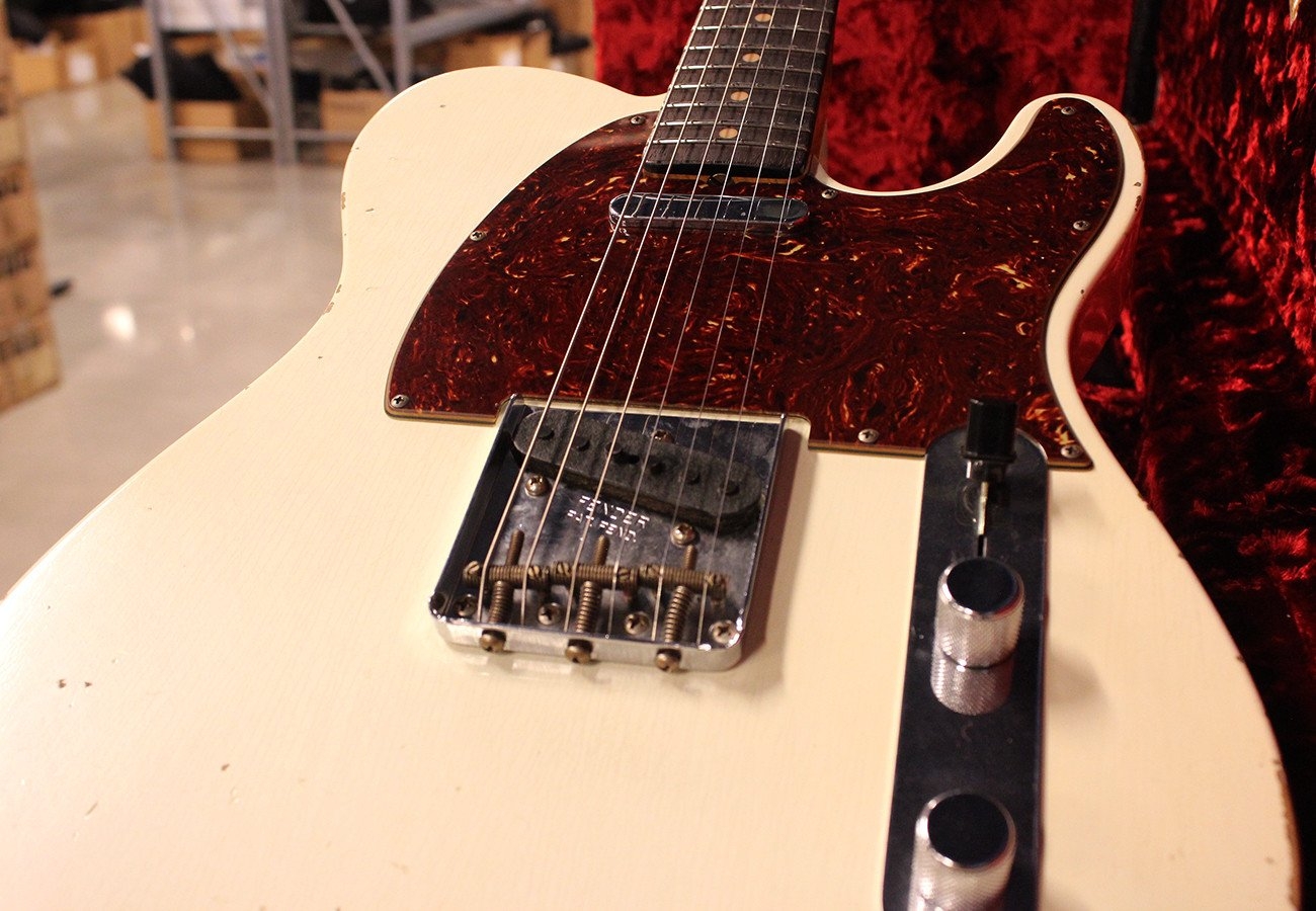 Fender Custom Shop 1961 Relic Telecaster - Aged Olympic White
