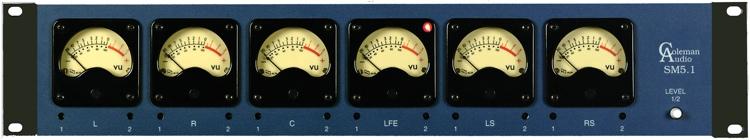Coleman Audio SMP5.1 Surround VU Meter System