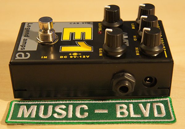 AMT Electronics Legend Amps Series E1 Distortion Guitar Effects Pedal