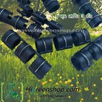 คลิปล็อคสีดำมีสปริง 6 หุน แบบ 3 ข้อ 1000 ตัว