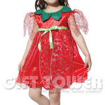 ชุดแฟนซีผลไม้ Rose Cherub หรือ Strawerry สำหรับแฟนซีเด็กหญิง ขนาด M, L, XL (รุ่นนี้ขนาดค่อนข้างเล็ก เลือกขนาดเพิ่ม 1 เบอร์จากตาราง)