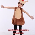 ชุดกวางเรนเดียร์ Raindeer ชุดแฟนซีสัตว์ สำหรับการแสดง ใช้ได้ทั้งเด็กชายหญิง สำหรับสูง 105-125 ซม.