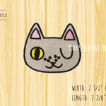 ตัวรีดติดเสื้อน่ารักๆ อาร์มรีดติดเสื้อ ลายการ์ตูน รีดติดเสื้อยีนส์ แมว