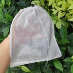 ถุงผ้าสำหรับห่อผลไม้ป้องกันแมลง 6x8 นิ้ว หนา 20 แกรม 10 ใบ